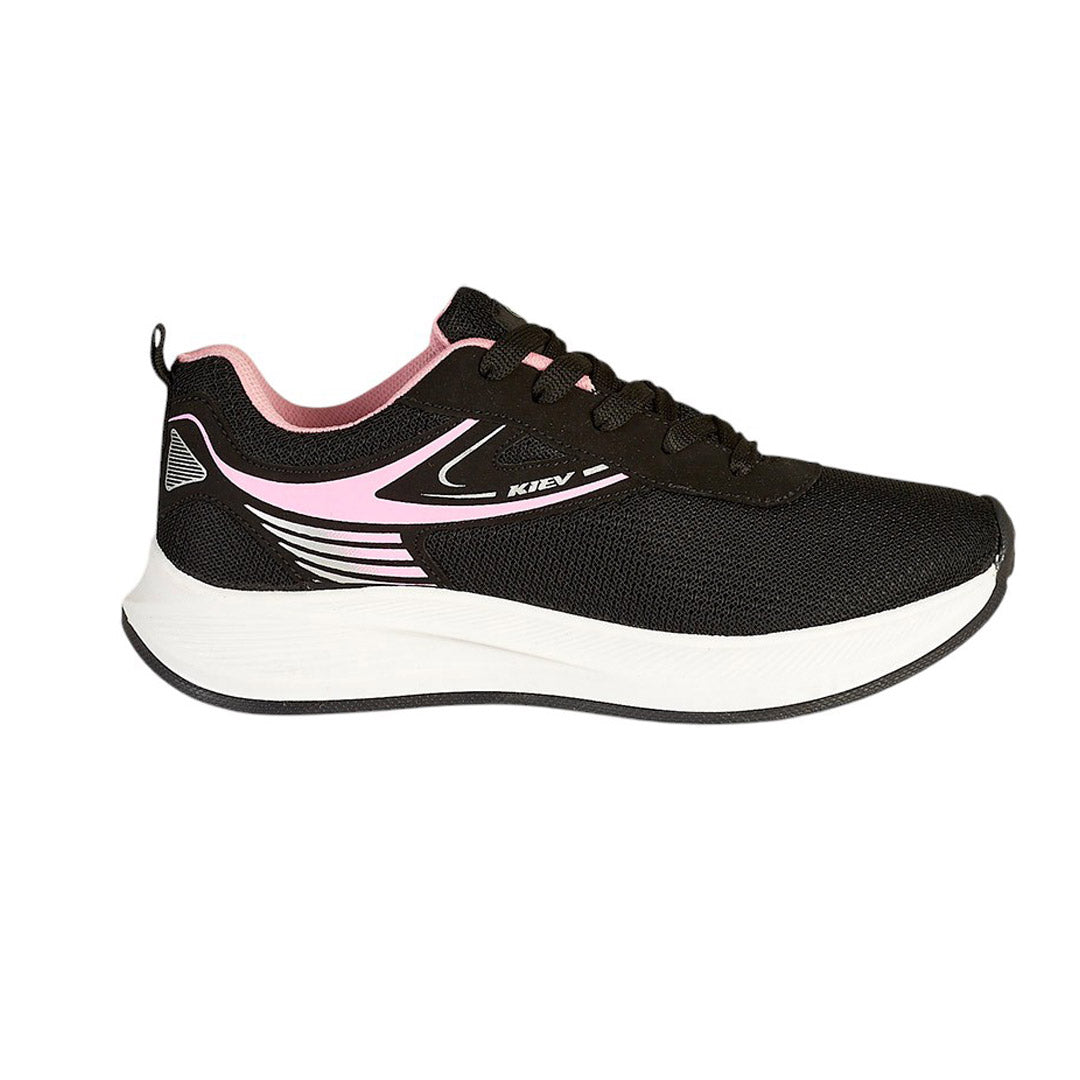 Tenis Deportivo Para Mujer CASTALIA 100-05 Negro con Rosa