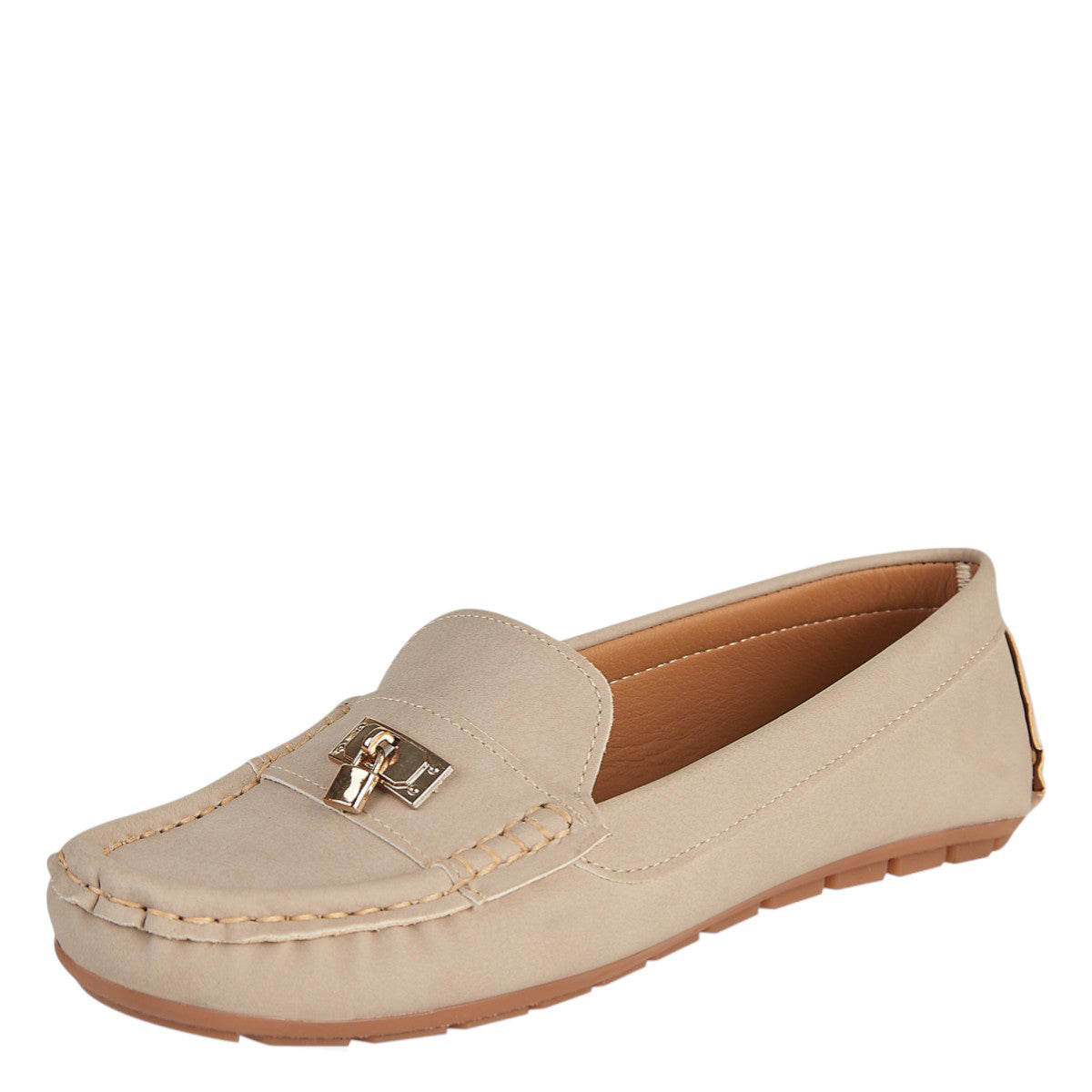 Zapato Confort Moderno Mujer Castalia Detalle De Candado