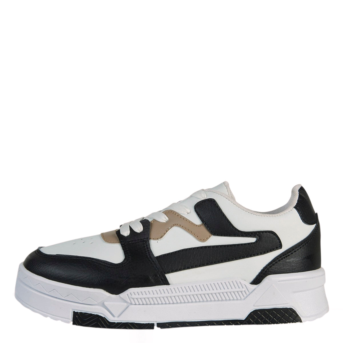 Tenis Urbano Para Mujer Castalia 109-111 Blanco Con Negro