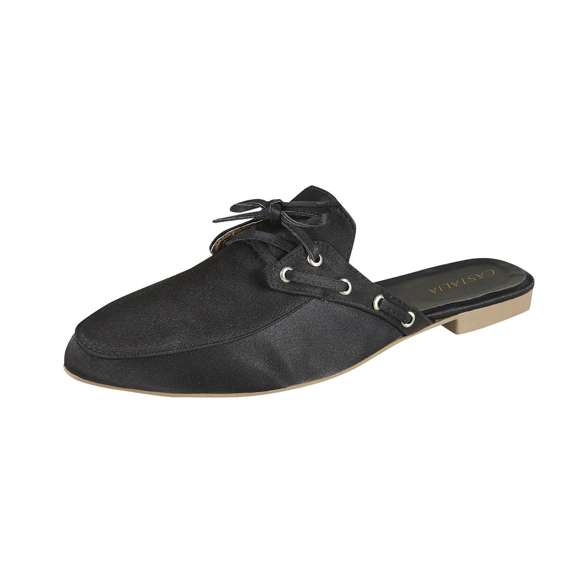 Balerina Para Mujer CASTALIA Negro 157-27 con Moño