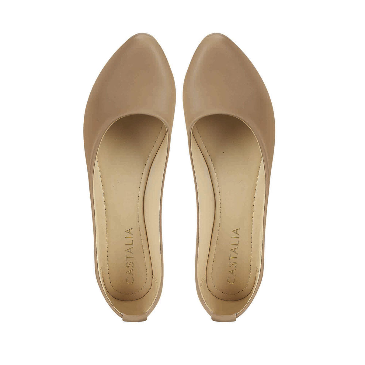 Balerina Para Mujer CASTALIA Beige 191-45
