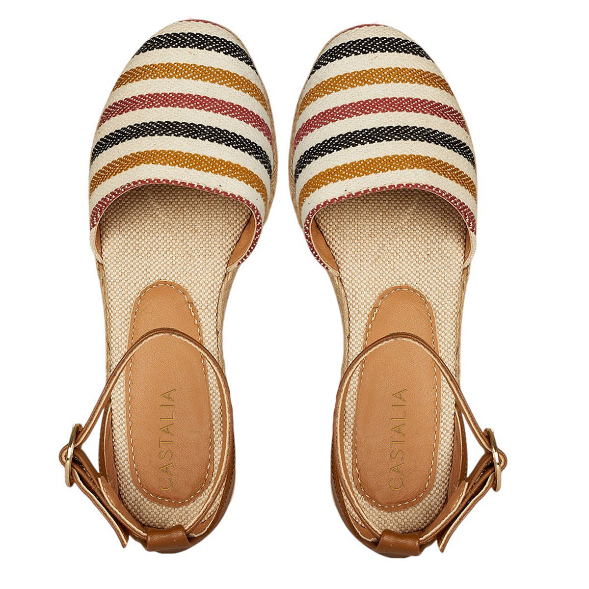 Balerina Para Mujer CASTALIA 191-61 Multicolor Suela de Yute