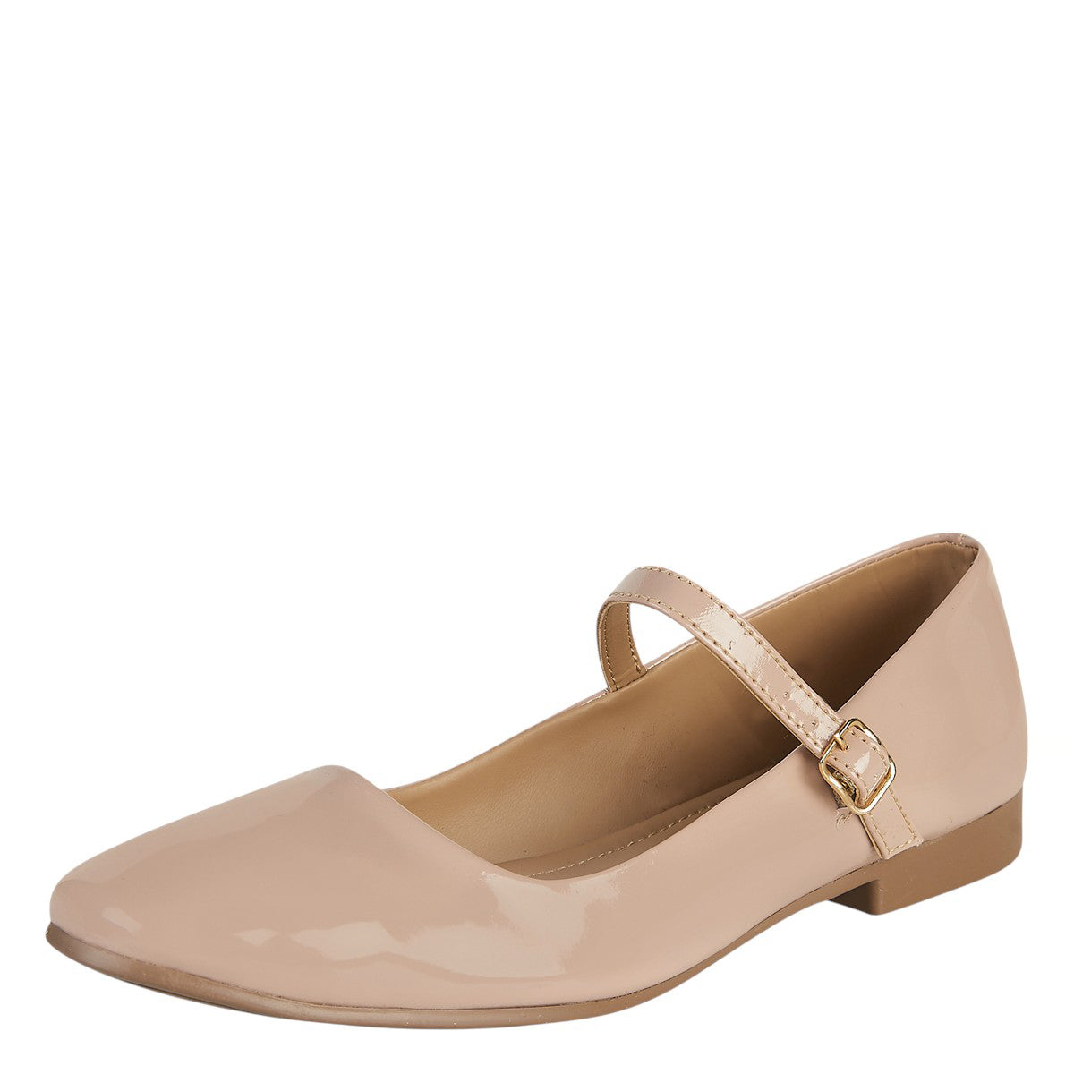 Balerina De Charol Para Mujer Castalia Hebilla Ajustable