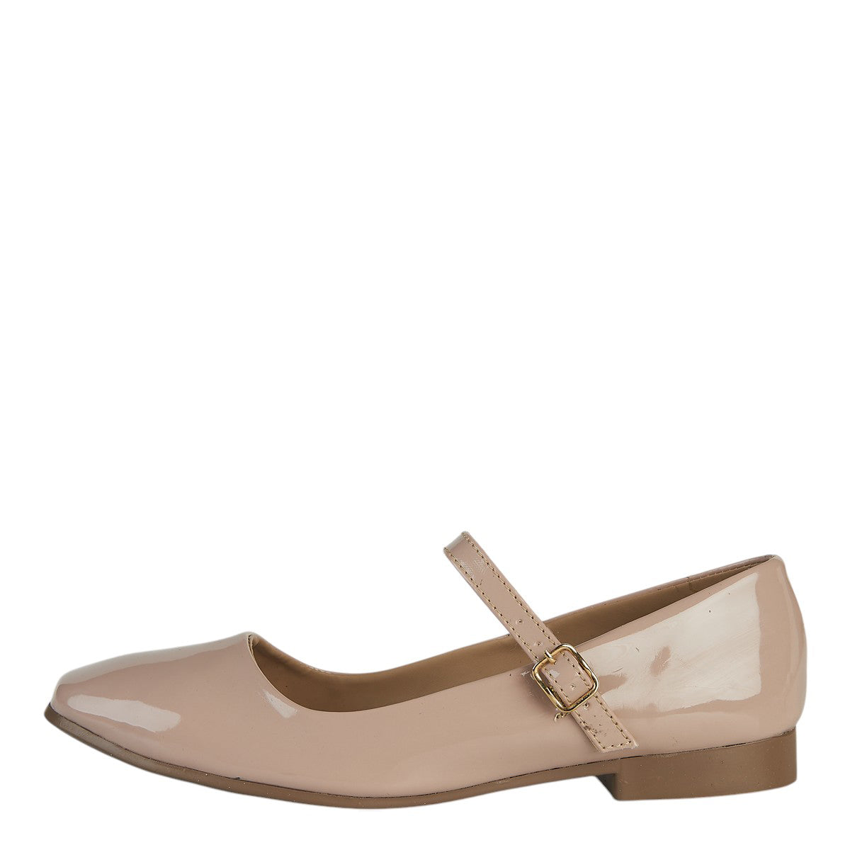 Balerina De Charol Para Mujer Castalia Hebilla Ajustable