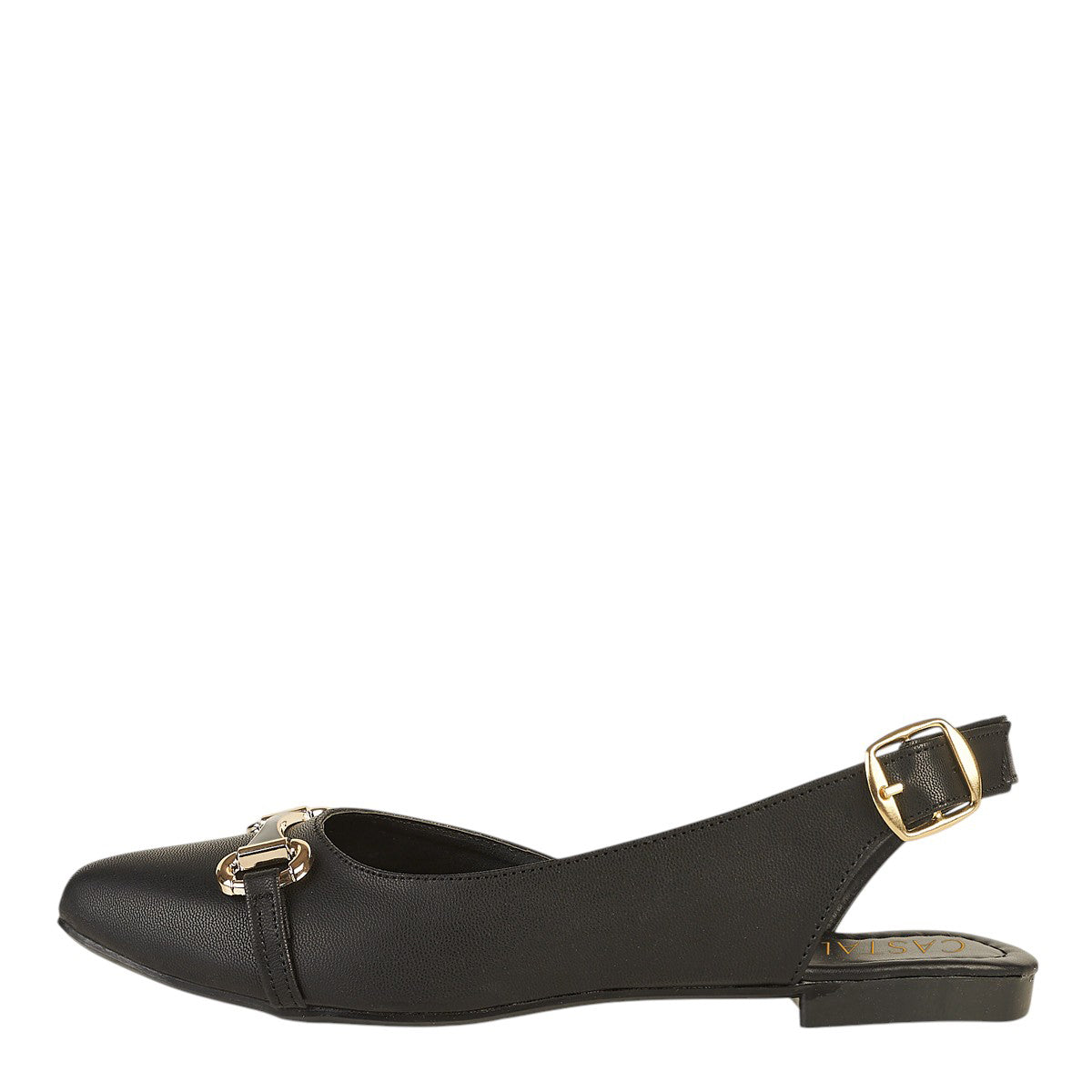 Balerina Para Mujer CASTALIA Con Detalle Dorado