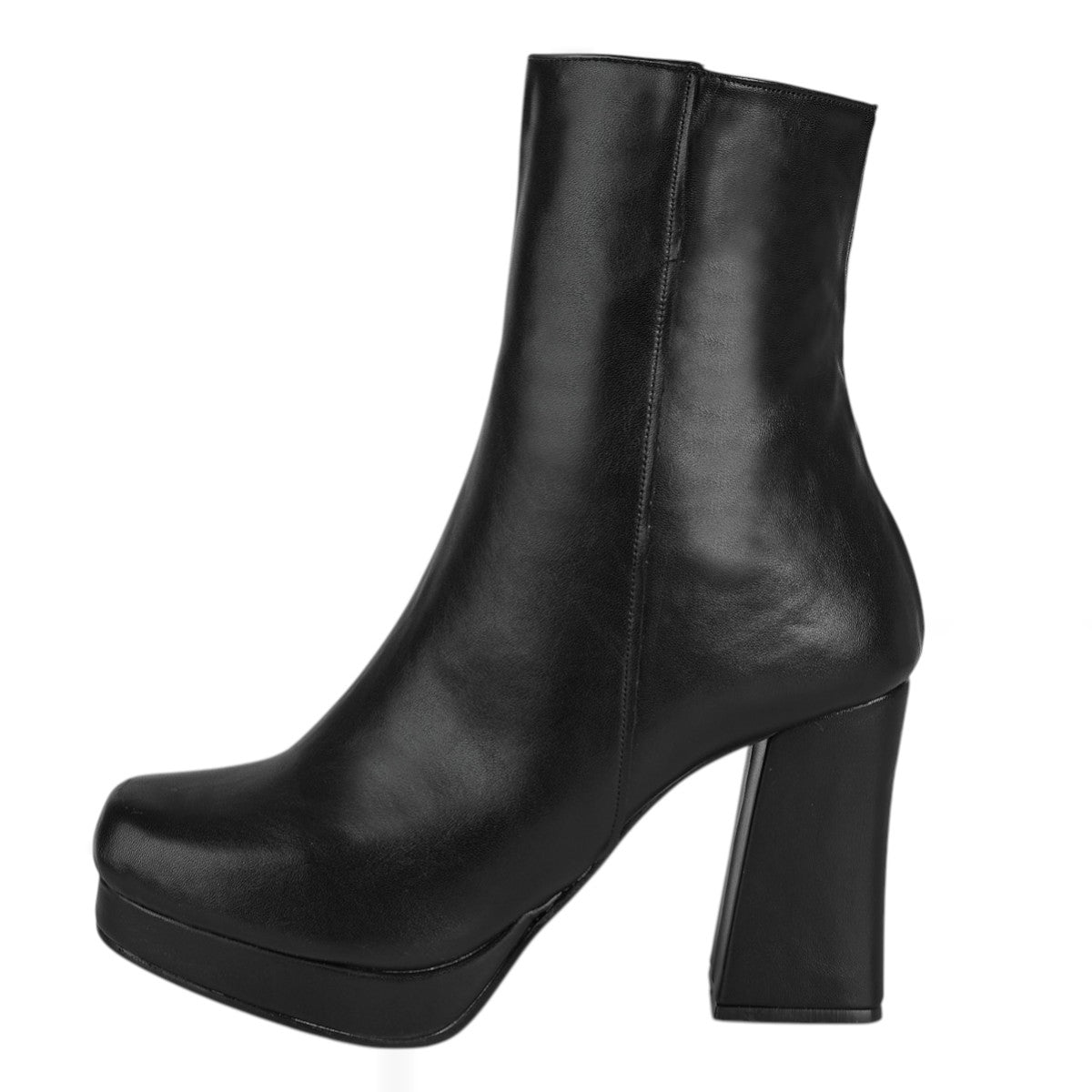 Bota Para Mujer Castalia 246-92 Negro Cierre Lateral