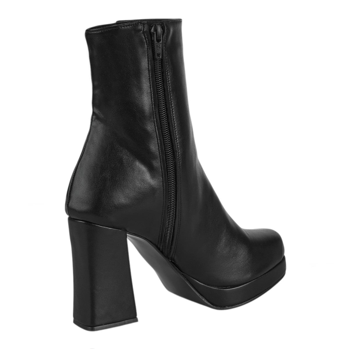 Bota Para Mujer Castalia 246-92 Negro Cierre Lateral