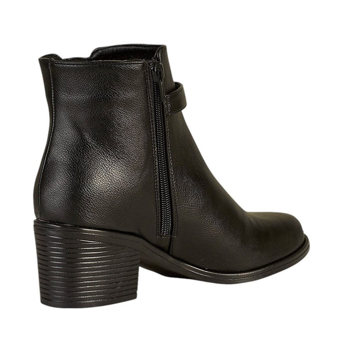 Botín Para Mujer CASTALIA 256-81 Negro Detalle de Correa