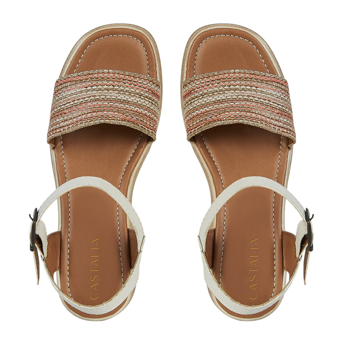 Plataforma Para Mujer Castalia 282-105 Multicolor