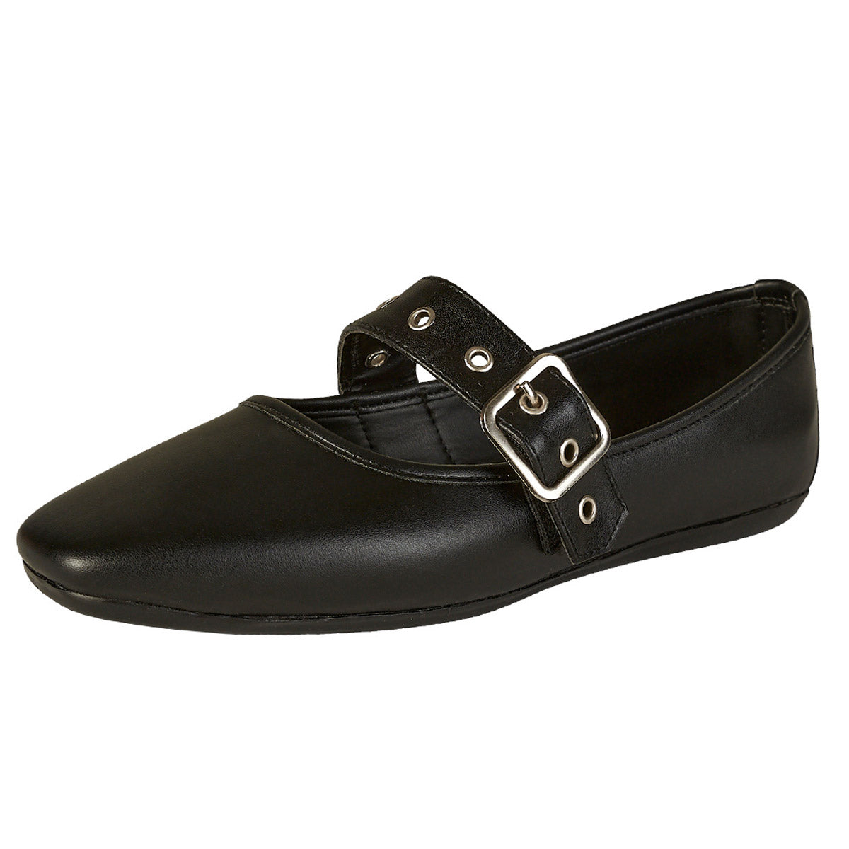 Balerina Para Mujer CASTALIA 325-44 Negro Hebilla Ajustable