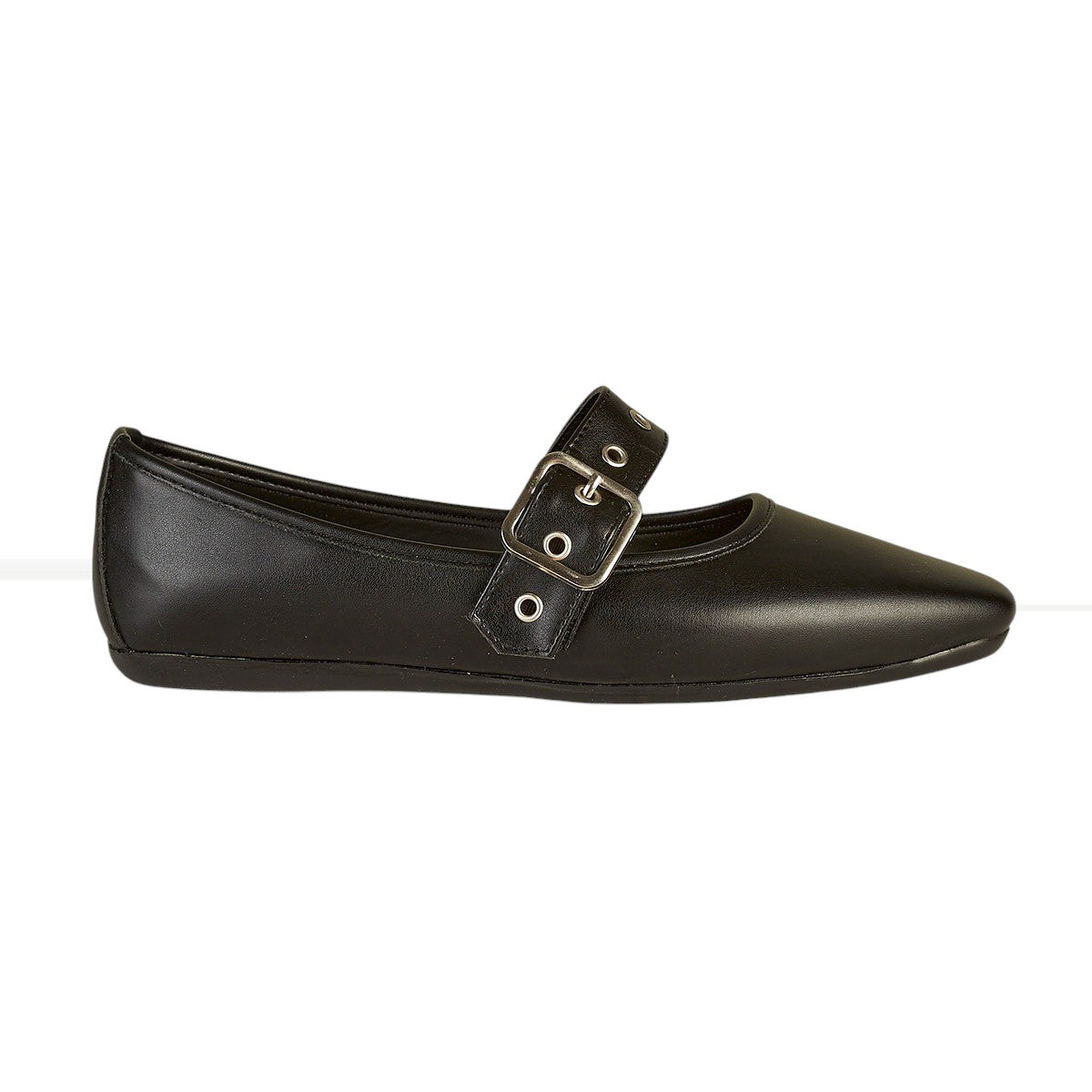 Balerina Para Mujer CASTALIA 325-44 Negro Hebilla Ajustable