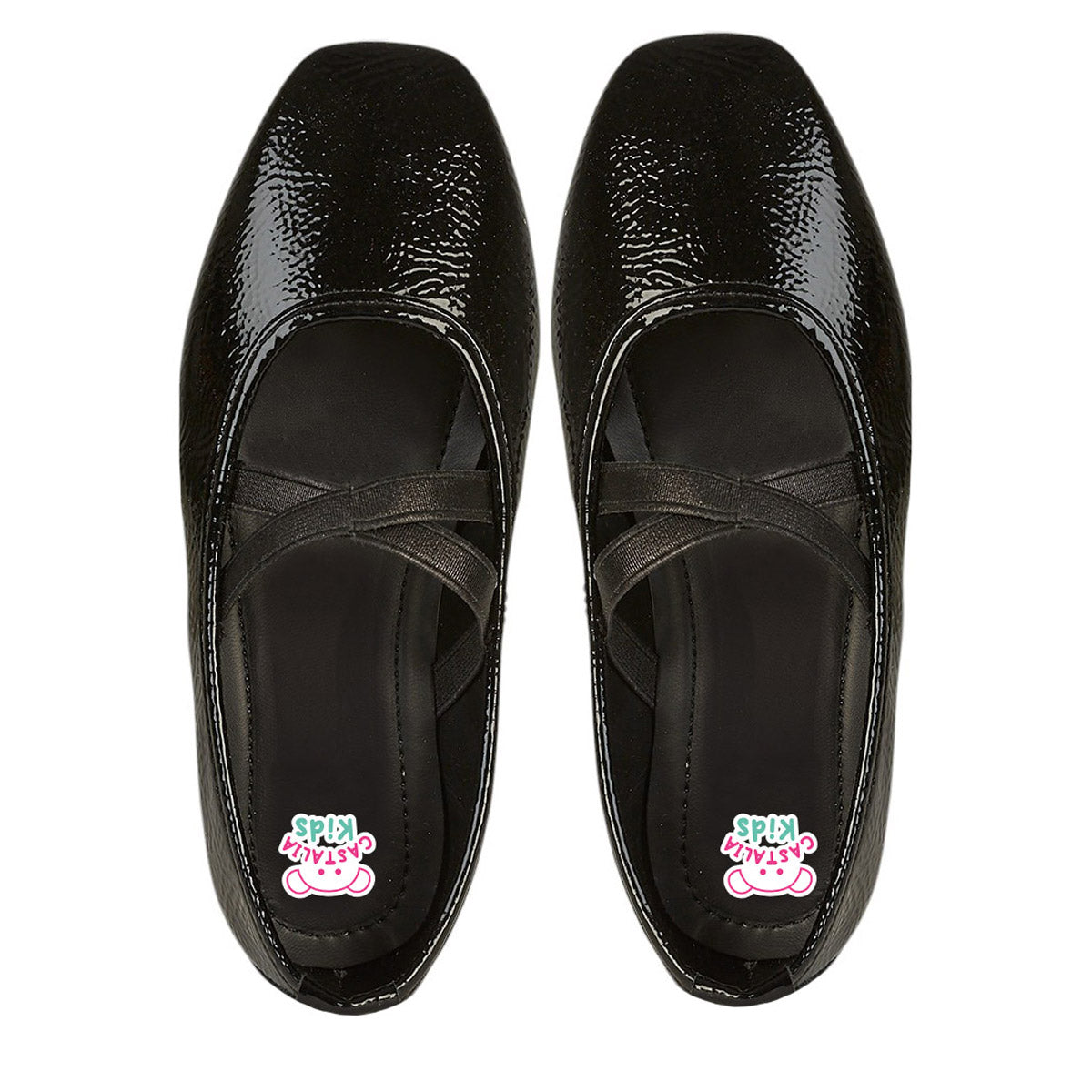 Balerina Para Niña CASTALIA 325-45 Negro Elástico Ajustable