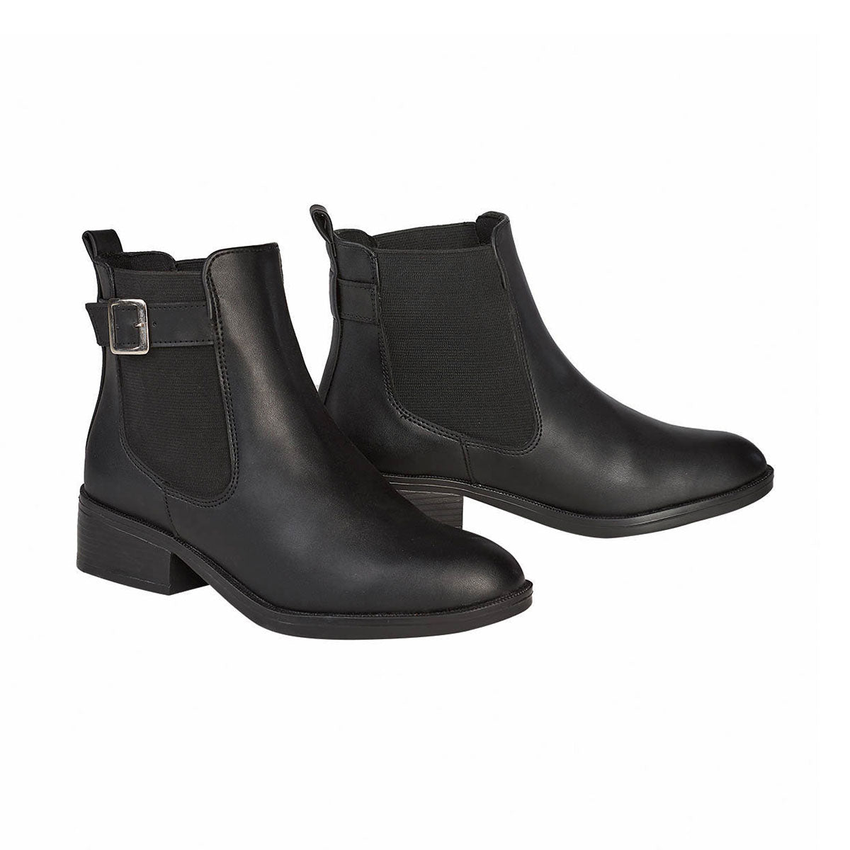 Botin Para Mujer CASTALIA 329-79 Negro Elástico Ajustable