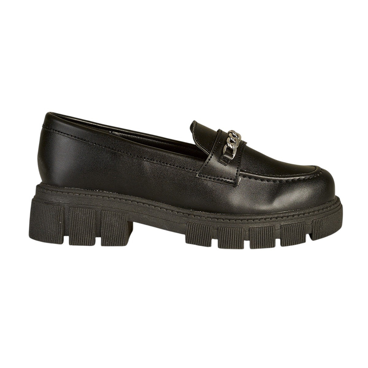 Balerina Para Mujer CASTALIA 329-89 Negro Detalle de Cadena