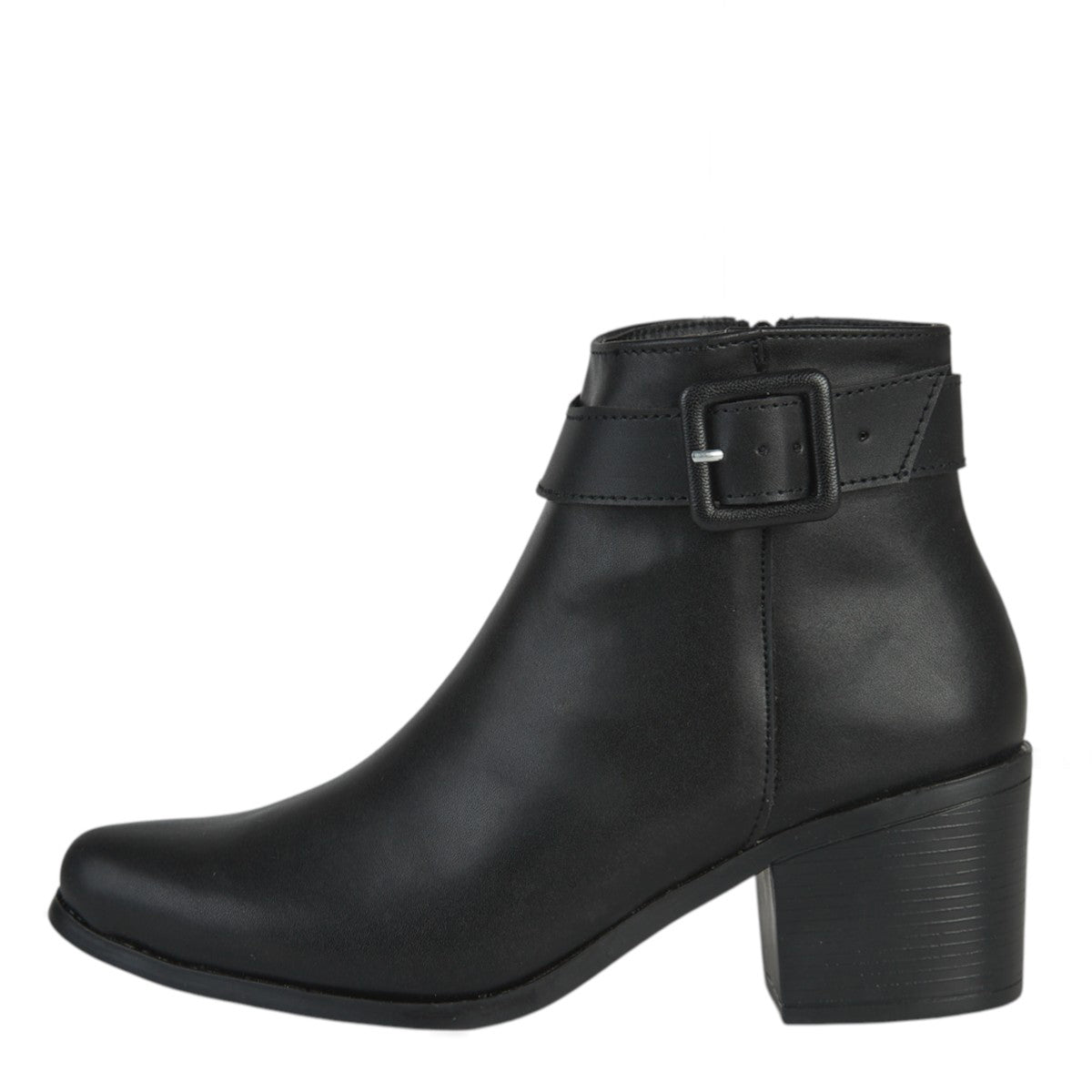 Botín Para Mujer Castalia 329-96 Negro Doble Ajuste