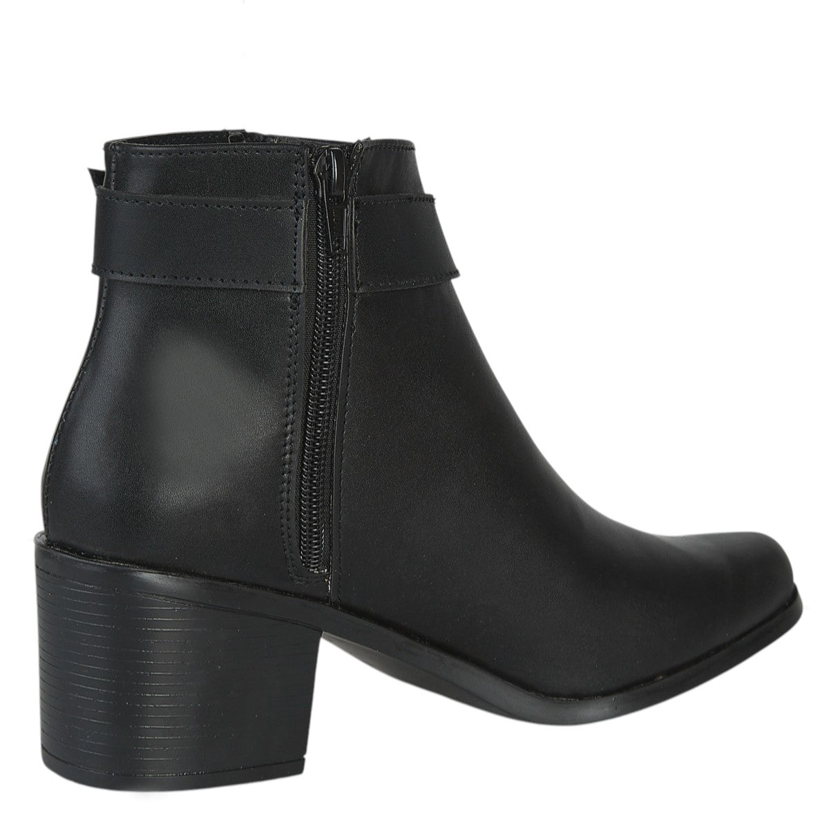 Botín Para Mujer Castalia 329-96 Negro Doble Ajuste