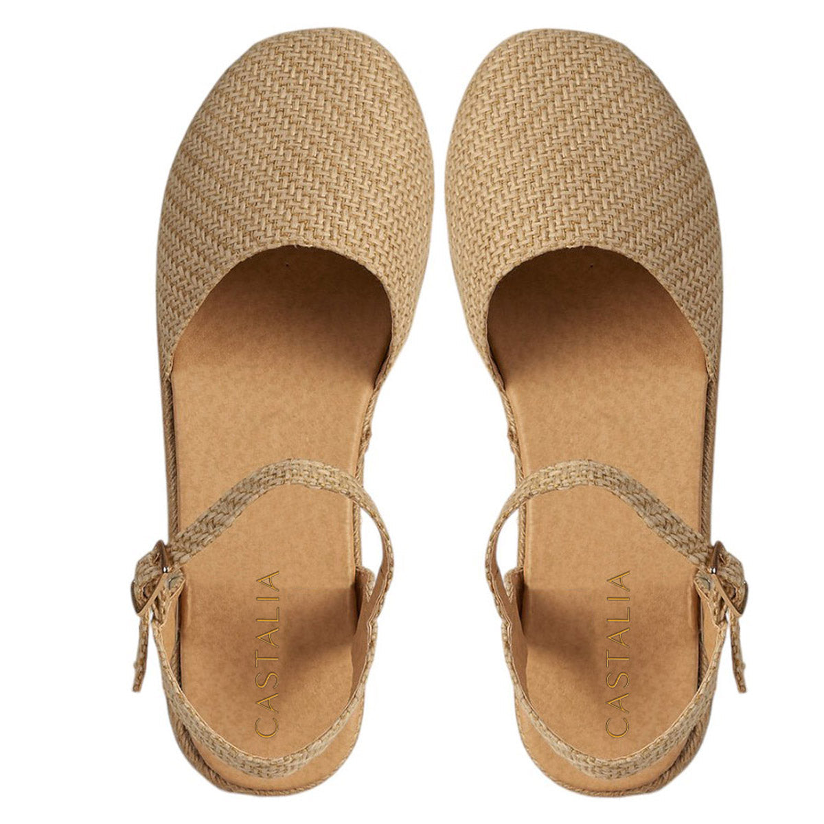 Sandalia Para Mujer CASTALIA 337-77 Beige de Yute