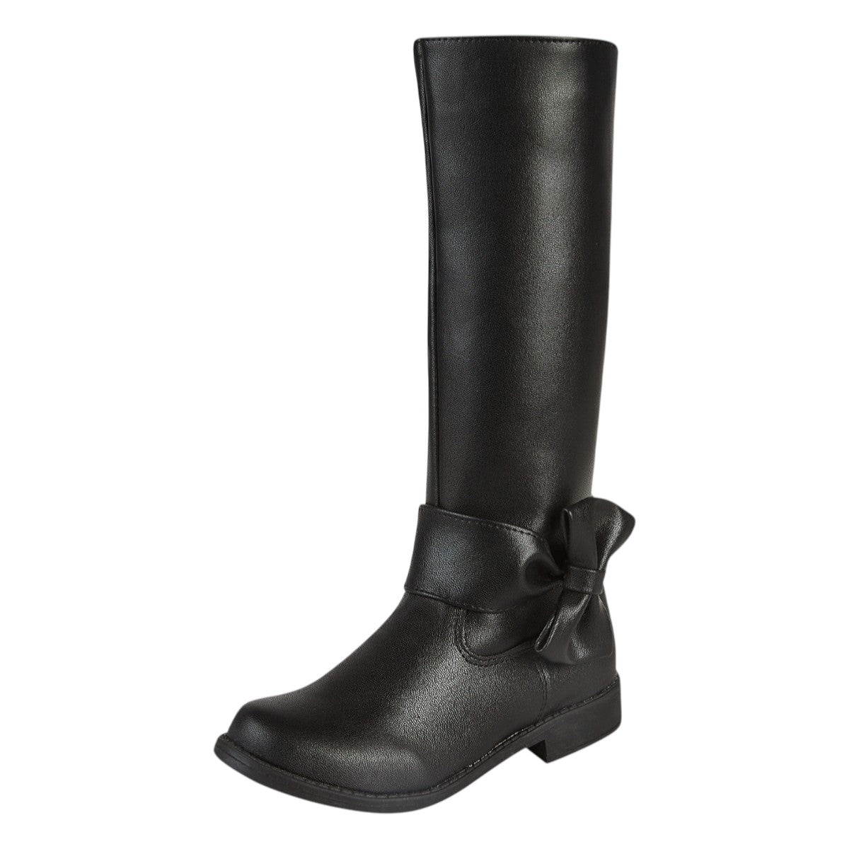 Bota Para Niña Castalia Con Detalle De Moño Cierre Lateral
