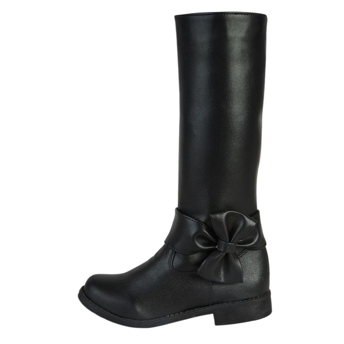 Bota Para Niña Castalia Con Detalle De Moño Cierre Lateral