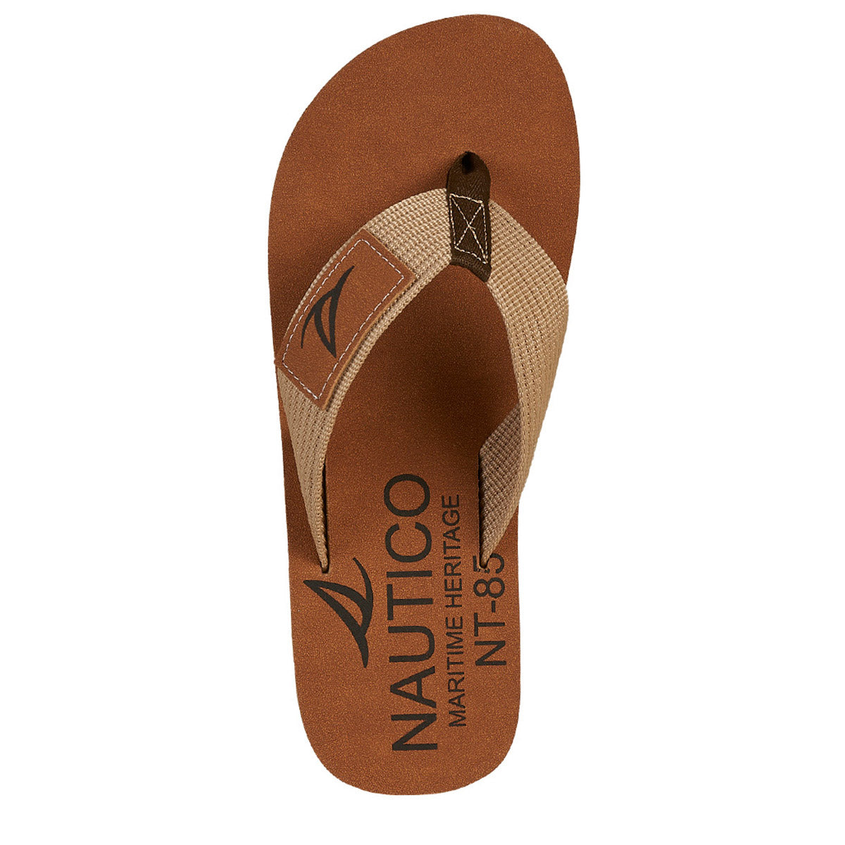 Sandalia Para Hombre CASTALIA 429-90 Tan de Tela