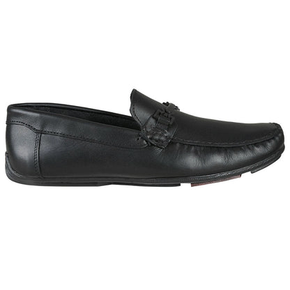 Zapato Casual Para Hombre CASTALIA Negro 100 % Piel 430-91