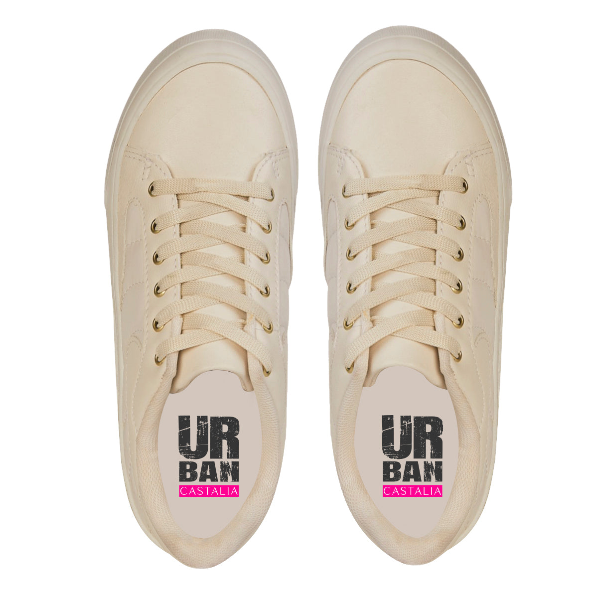 Tenis Urbano Para Mujer Castalia 505-11 Latte