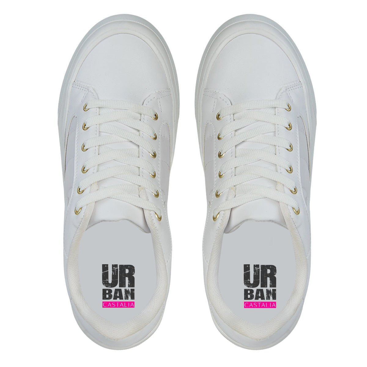 Tenis Blanco Para Mujer Castalia 505-13 Escolar