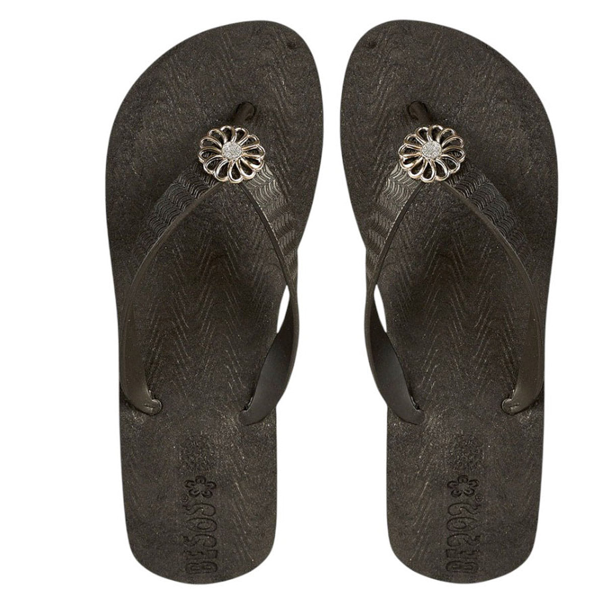 Sandalia Para Mujer CASTALIA 507-143 Detalle de Flor