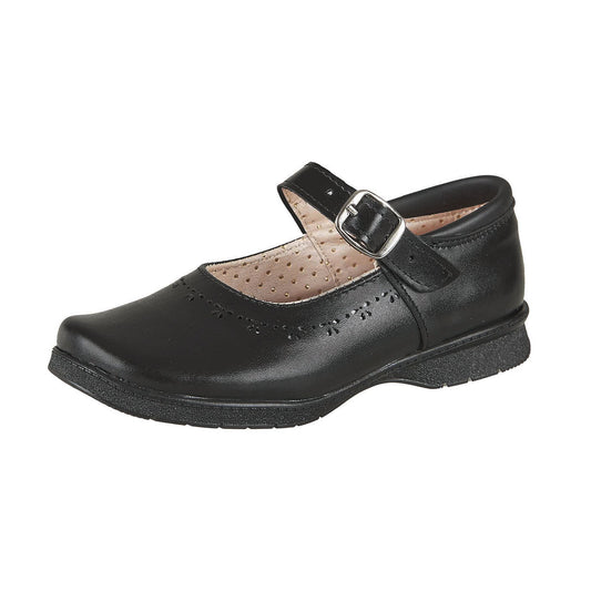 Zapato Escolar Para Niña CASTALIA Negro 508-96