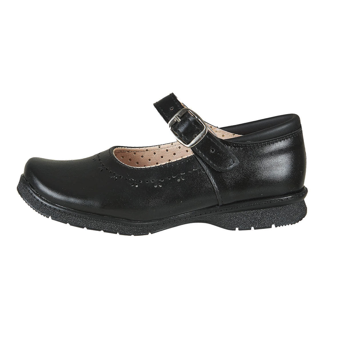 Zapato Escolar Para Niña CASTALIA Negro 508-96