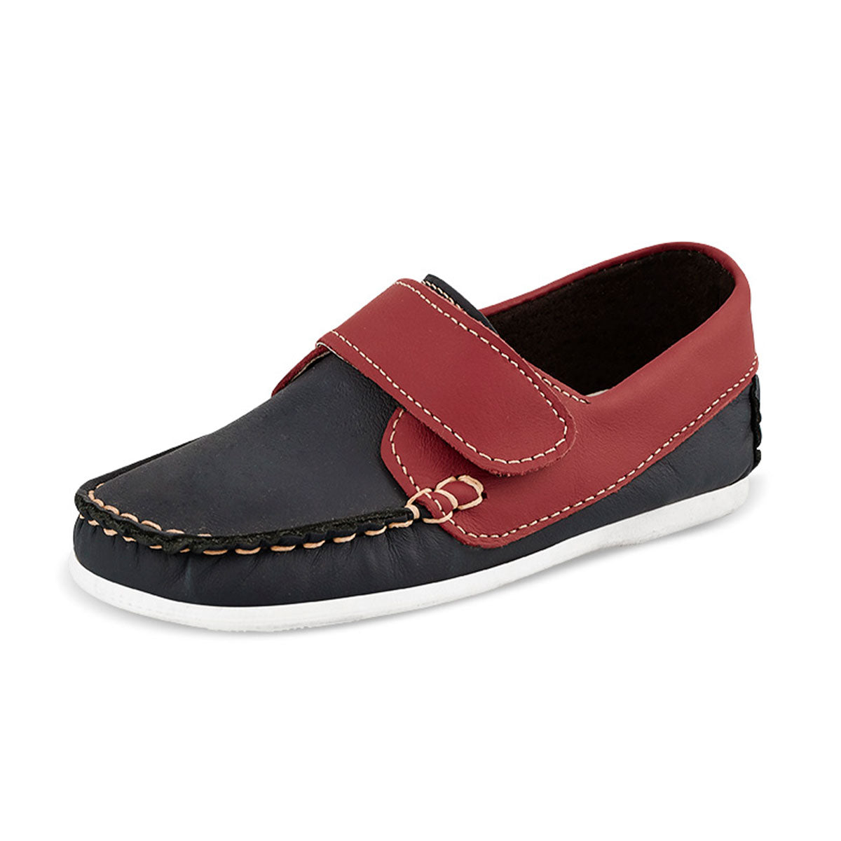 Zapato Casual Para Niño CASTALIA Marino con Rojo