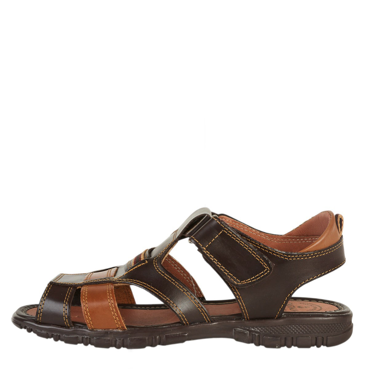 Huarache Para Hombre Castalia 535-117 Moka