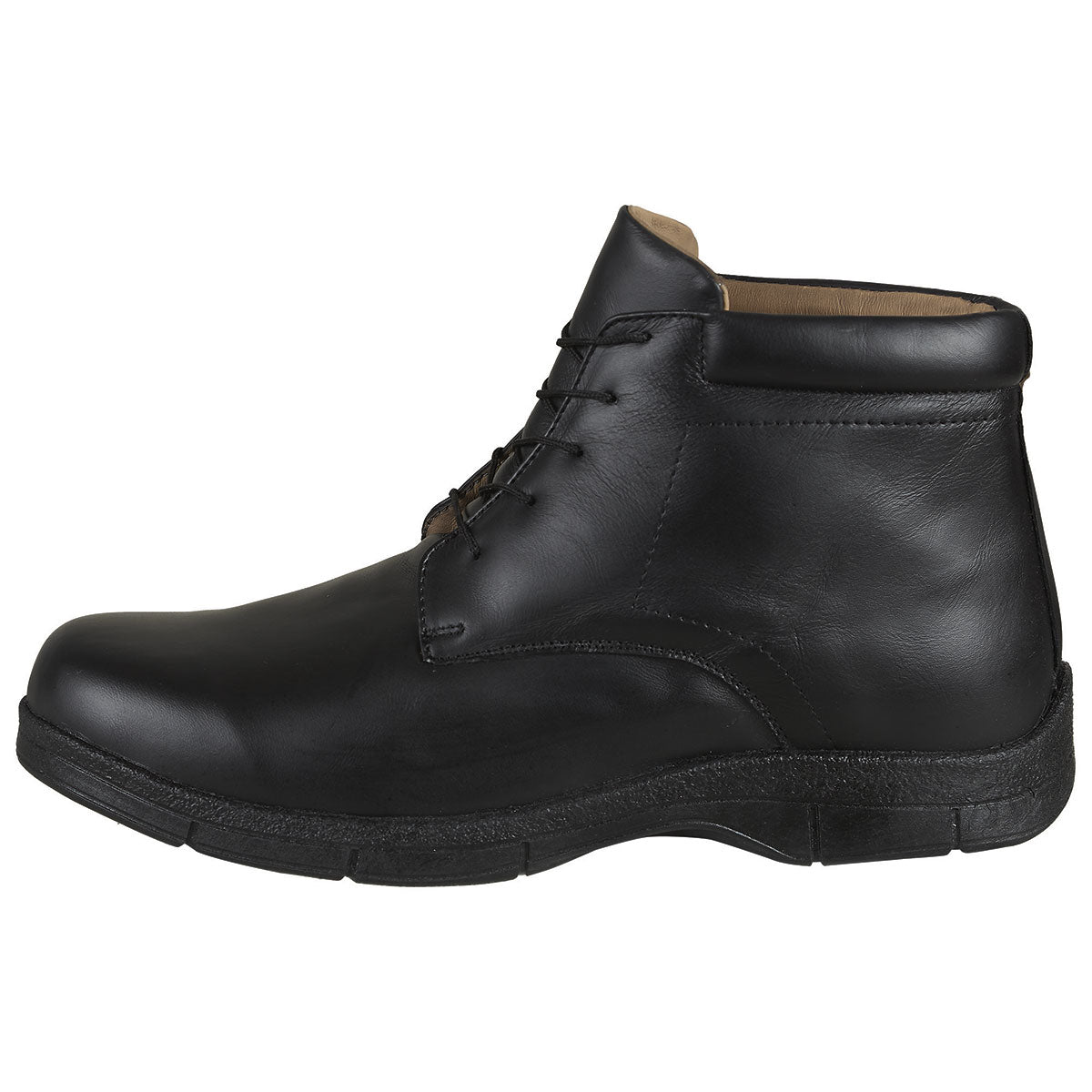 Bota Confort Para Hombre CASTALIA Negro 100 % Piel 561-81