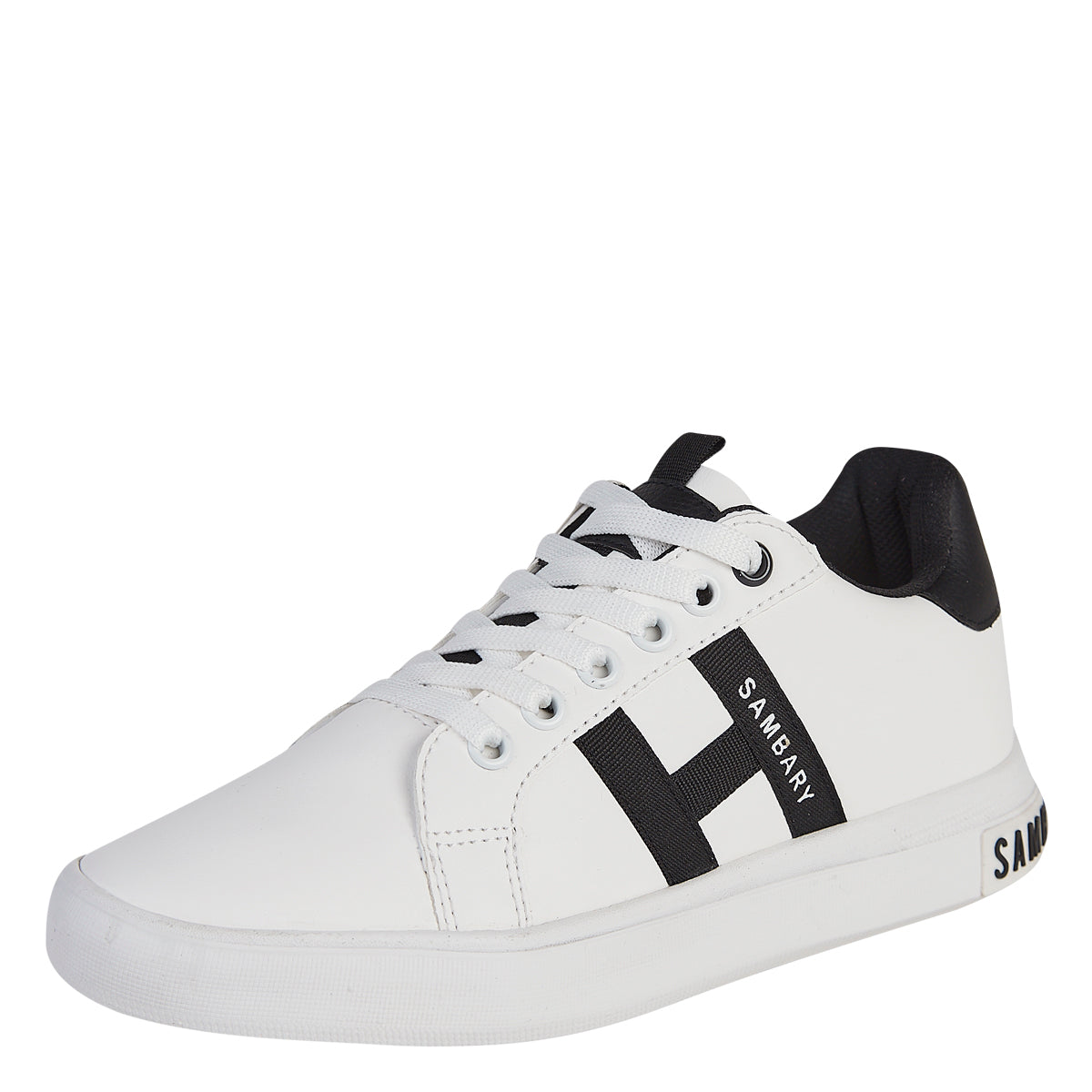 Tenis Urbano Para Mujer Castalia 564-55 Blanco Con Negro