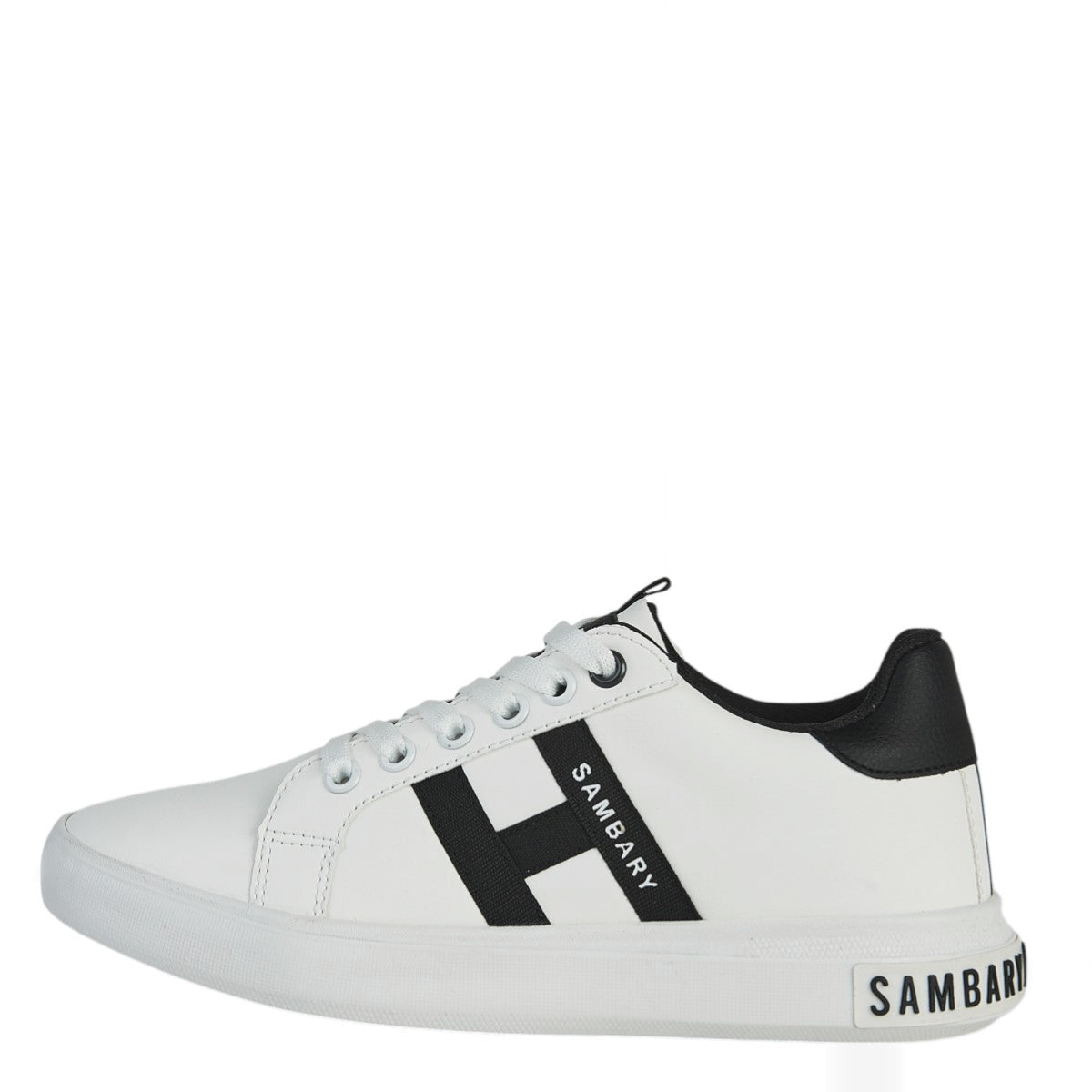 Tenis Urbano Para Mujer Castalia 564-55 Blanco Con Negro
