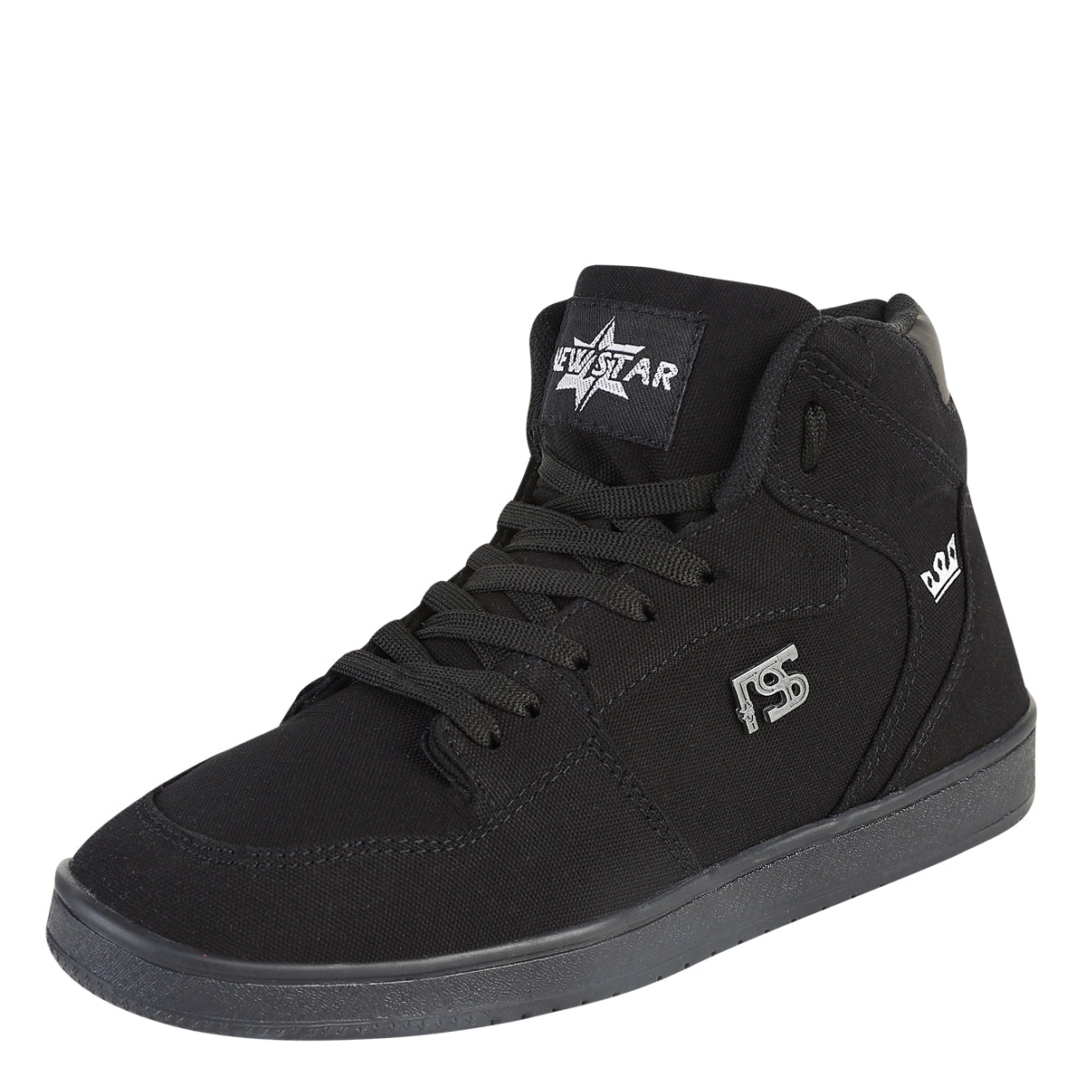 Tenis Urban Tipo Bota Para Hombre Castalia 600-95 Negro