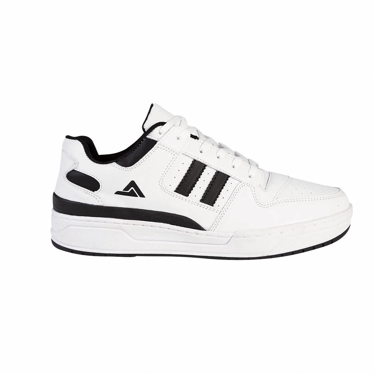 Tenis Urbano Para Hombre Castalia 603-80 Blanco Con Negro