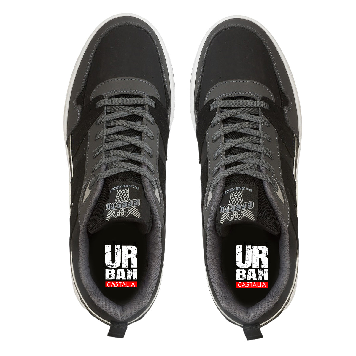 Tenis Urban Para Hombre Castalia Con Detalles En Gamuza