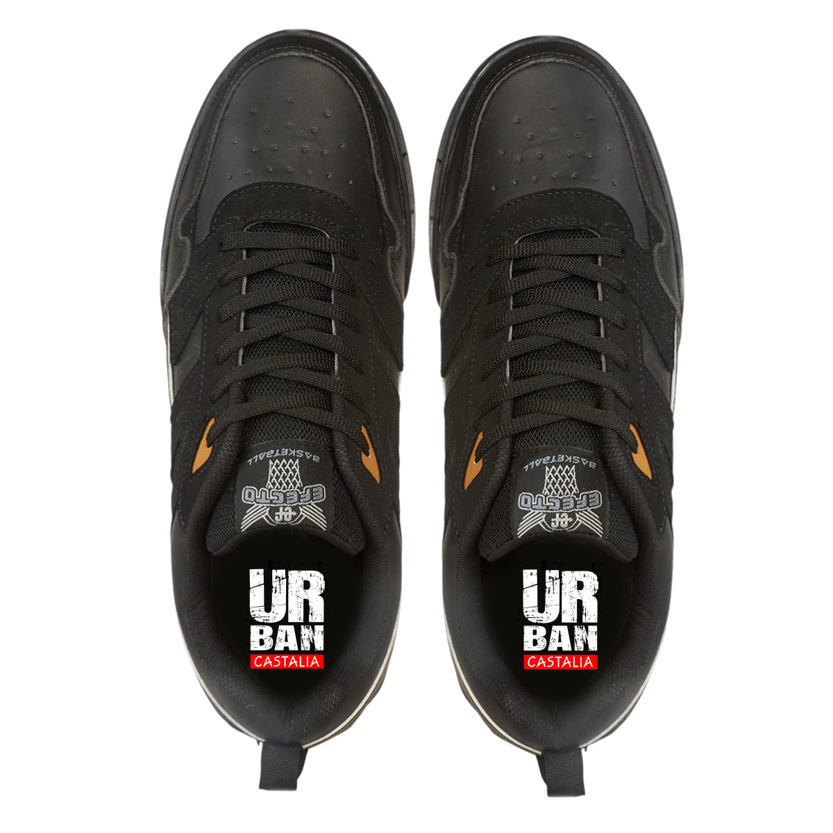 Tenis Urban Para Hombre Castalia Con Detalles En Gamuza