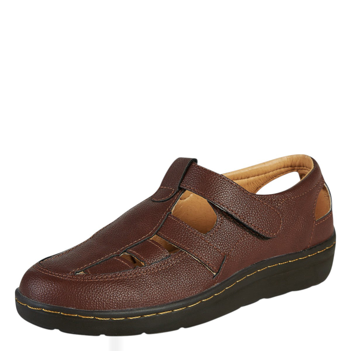 Zapato Confort Clásico Mujer Castalia 614-89 Café