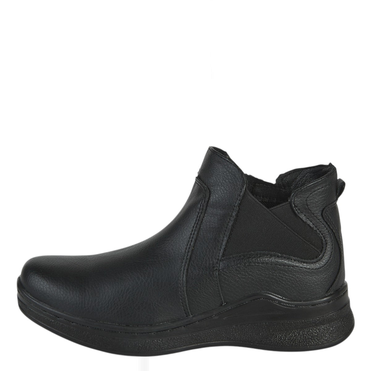 Botín Para Mujer Castalia 614-95 Negro Elástico Ajustable