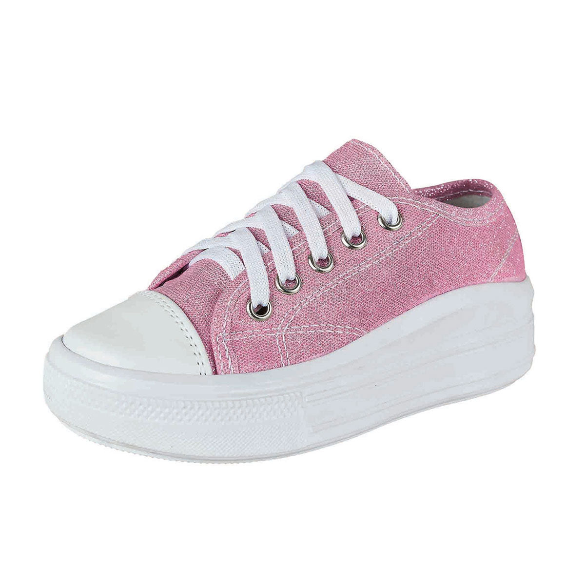 Tenis Urbano Para Niña CASTALIA Rosa 622-10 Suela Ancha