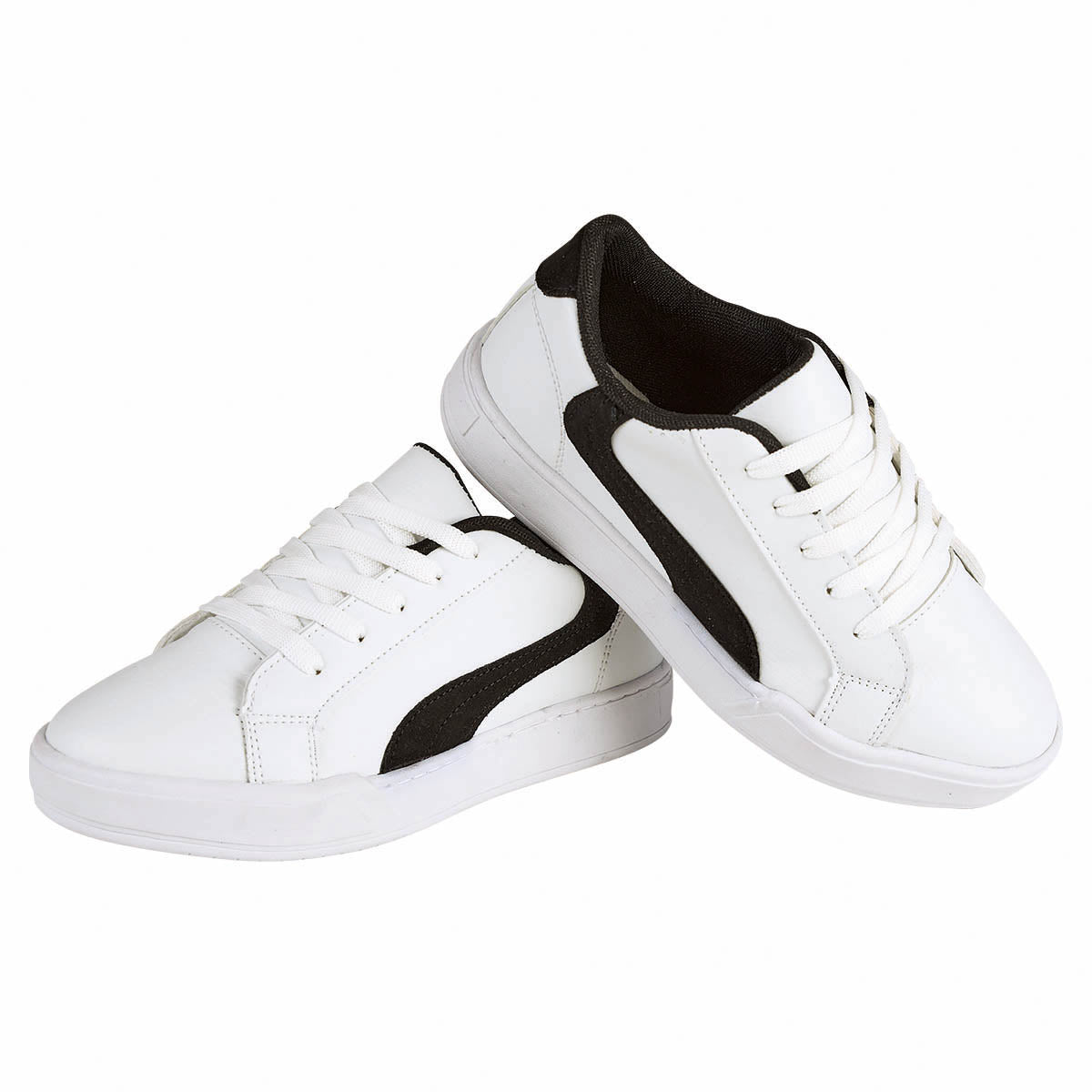 Tenis Urbano Para Mujer CASTALIA 659-104 Blanco con Negro