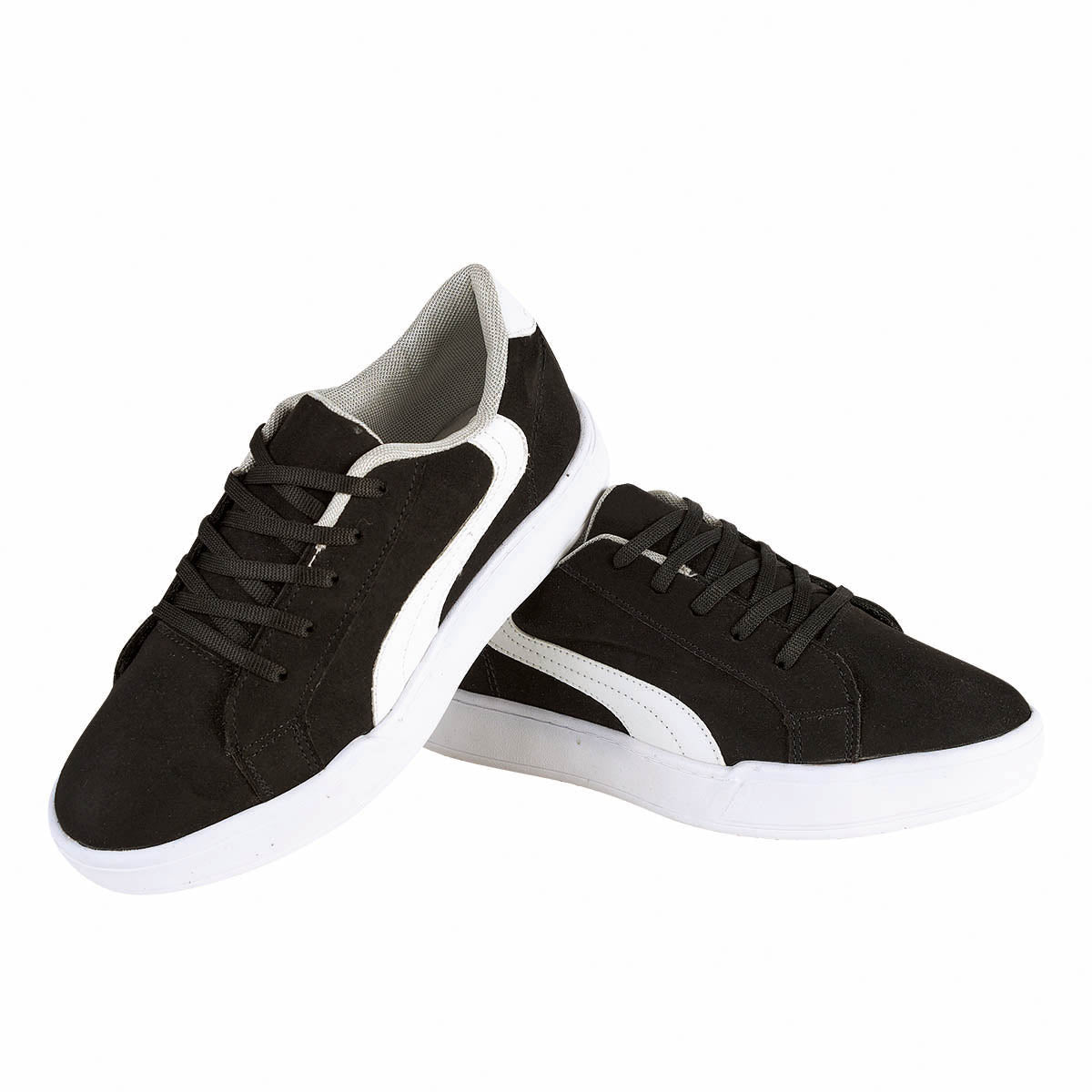 Tenis Urbano Para Mujer CASTALIA 659-105 Negro con Blanco