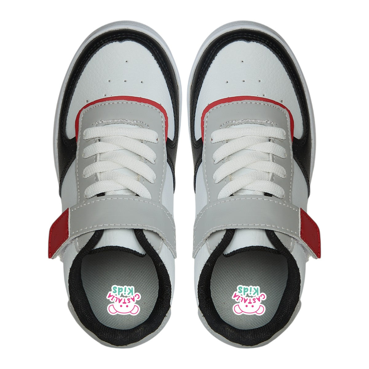 Tenis Urban Para Niño Castalia Blanco Doble Ajuste