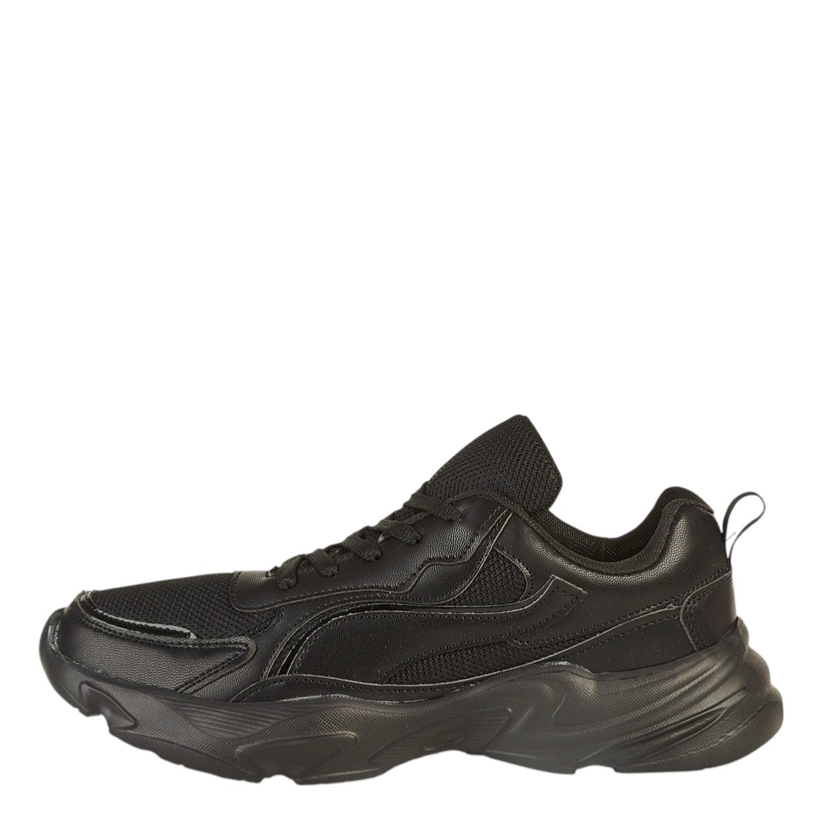 Tenis Deportivo Para Hombre Castalia 659-134 Negro Suela Doble Soporte