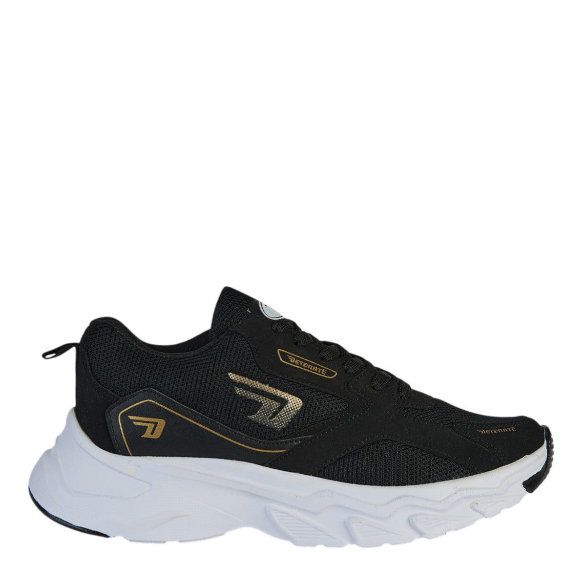 Tenis Deportivo Para Mujer Castalia 701-005 Negro Suela Doble Soporte