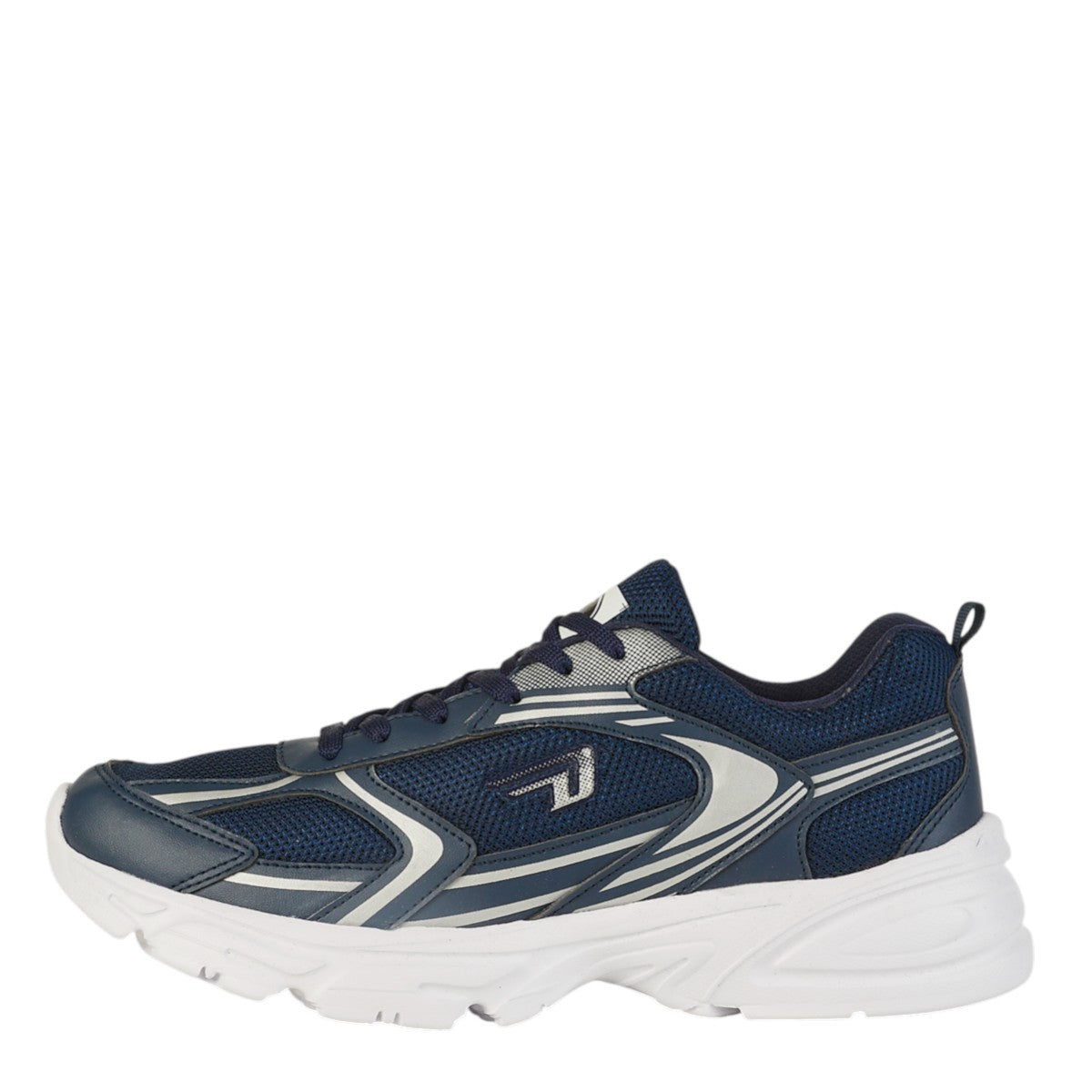 Tenis Deportivo Para Hombre Castalia 701-007 Marino Con Blanco Suela Doble Soporte