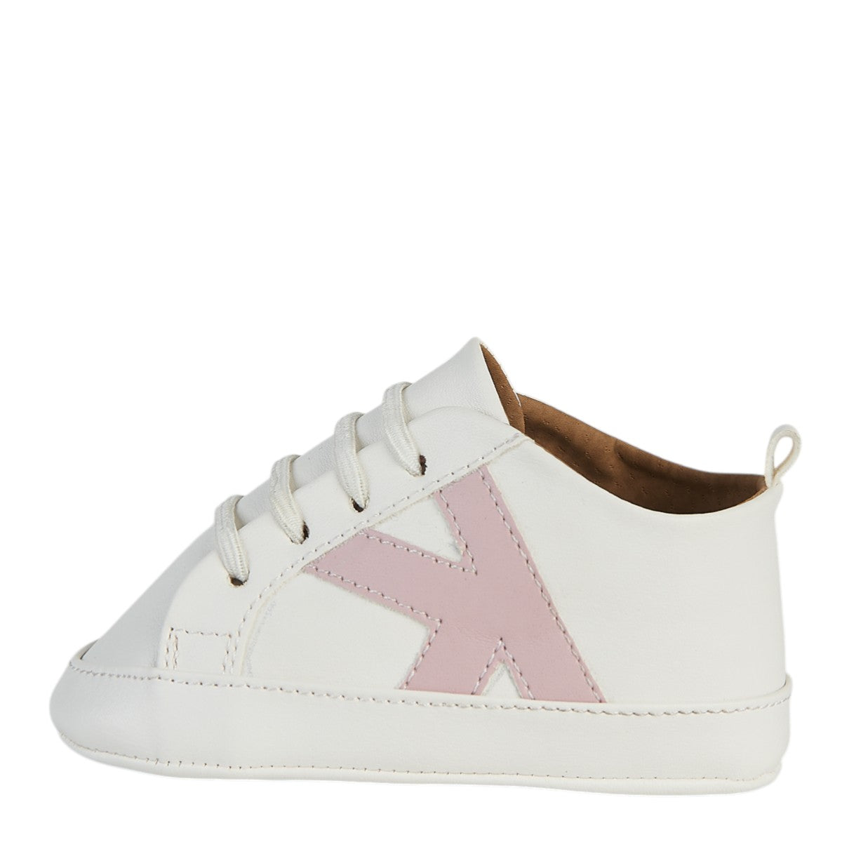 Tenis Para Bebé Niña Castalia 790-004 Blanco Con Rosa