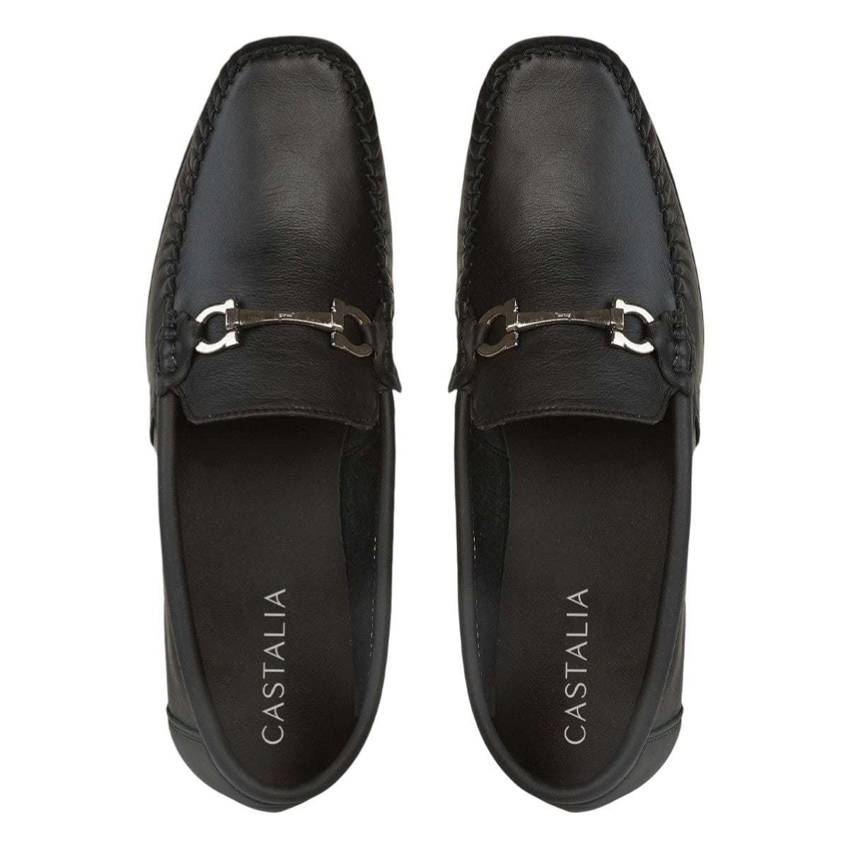 Zapato Casual Para Hombre Castalia 793-003 Con Detalle Plata